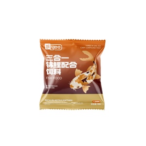 อาหารปลาขนาดเล็ก 15 กรัม ยี่ห้อ YEE Factory ขายส่ง อาหารปลาคุณภาพสูง โปรตีนสูง สำหรับปลาคาร์ฟ ปลาทอง อาหารปลาสวยงามเมืองร้อน อาหารปลาแบบเกล็ด อาหารปลาแบบเม็ด - Product Image 2