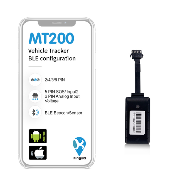 Fleet Management Remote Control Vehicle GPS Tracker MT200 GPS Tracking Device Support SOS and Analog Input