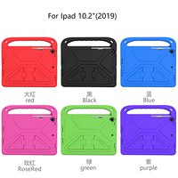 Étui de tablette antichoc en EVA pour enfants pour iPad 10,2 pouces 2019/2020/2021 avec support pliable et poignée de transport pour enfants
