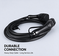 Nouveau câble de charge pour véhicules électriques norme européenne 16A AC monophasé triphasé, pistolet de charge double tête, OEM disponible, fournisseur d'usine
