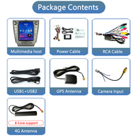 Système multimédia automobile Android 9,7 pouces pour Lexus IS IS250 IS300 IS350 2005-2011 Lecteur radio de voiture DSP Car-play sans fil Auto WIFI