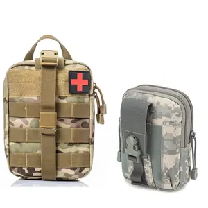 야외 다기능 휴대용 보관 가방 전술 Edc 도구 세척 가방 의료 응급 키트 종이 타월 상자 구조 크기 파우치