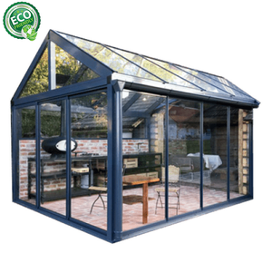 Véranda autoportante toutes saisons avec toit triangulaire imperméable – Offre hivernale - Product Image 3