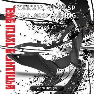 Alerón Aerodinámico Delantero para Yamaha <span class=keywords><strong>MT</strong></span>-<span class=keywords><strong>09</strong></span> MT09 <span class=keywords><strong>MT</strong></span> <span class=keywords><strong>09</strong></span> <span class=keywords><strong>SP</strong></span> 2021-2023, Spoiler de Fuerza Descendente para la Rueda Delantera, Alerones Delanteros, Carenado para Motocicleta - Product Image 2