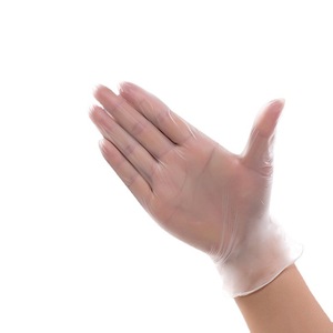Guante de PVC transparente Guantes de vinilo Guantes de cocina sin polvo Distribuidores minoristas de vinilo - Product Image 4