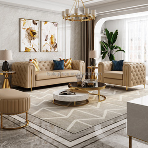 <span class=keywords><strong>Turri</strong></span> tessuto in velluto pelle tessuto divano letto design moderno soggiorno mobili tre posti comfort moderno divano - Product Image 2