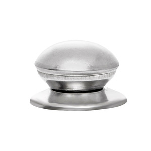 Tapa universal para olla, acero inoxidable, resistente al calor, pasador vertical, asa auxiliar, tapa de vidrio para olla, tapa superior para olla - Product Image 5