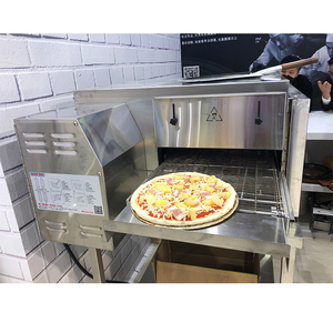 Horno de Pizza Comercial de 32 Pulgadas, Horno de Pizza con Cinta Transportadora, Horno de Pizza para Restaurante - Product Image 4