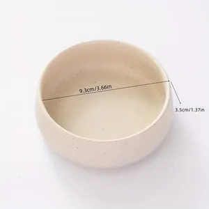 High Grade Matte Ceramic Dip Bowl Multicolor Speckled <strong>Condiment</strong> Bowl Snack Appetizer Serving Bowl Bulk Supply - Product Image 5