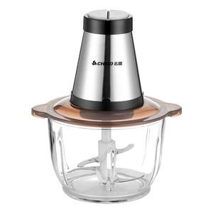 Hachoir à viande électrique Chigo 1-3L en acier inoxydable, robot culinaire multifonctionnel pour la préparation de repas pour bébés et usage domestique - Product Image 1