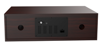 Système stéréo Hi-Fi tout-en-un en MDF de haute qualité avec puissance RMS de 40 W, radio FM, écran LCD, télécommande, USB/SD, karaoké, mini-système