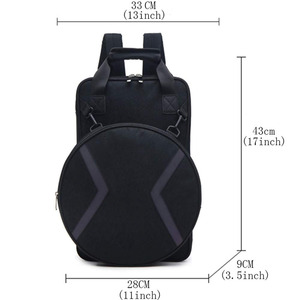 Échantillon gratuit GB17-SD/B Rainbow, sacs de batterie de caisse claire robustes et compacts du fabricant, sac de protection à porter à la main pour batterie - Product Image 5