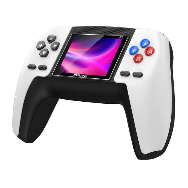 P5 Retro Mini Game Console New Wi-Fi Handheld Controller 500 Classic Games Singles Doubles AV Connection 64GB for Birthday Gift