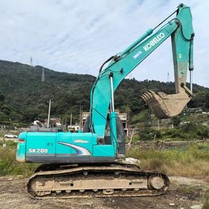 Prix bon marché Pelle SK200-8 Kobelco d'occasion Pelle sur chenilles fabriquée au Japon Machines de terrassement à vendre - Product Image 2
