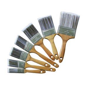 Ensemble de pinceaux à <span class=keywords><strong>peinture</strong></span> vernis transparent, différentes tailles, poils en nylon, peintures à l'huile, acryliques, <span class=keywords><strong>peinture</strong></span> murale, manche en bois - Product Image 6