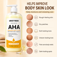 AHA Fruit Acid Bodylotion Vitamine E Vitamine C Verlichtende Hydraterende Hydroxyzuur Huidverzorgingslotion