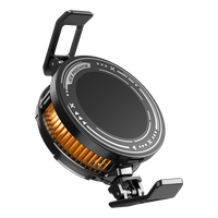 Ventilateur de refroidissement magnétique rotatif CX07 à clip puissant pour téléphone portable, accessoires de radiateur à semi-conducteurs