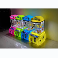 Mini machine à griffes Tanks Man à rendement élevé, de qualité commerciale, à monnayeur, compacte, pour la distribution de jouets en zones pour enfants et centres de divertissement familial