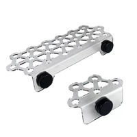 Accessoire acrylique d'aquarium de support de frag de corail de plexiglas clair sur mesure avec des aimants pour l'affichage