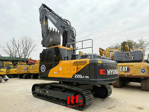 Excavatrice Hyundai 220LC-S d'occasion, peinture d'origine, 22 tonnes, pelle sur chenilles robuste, Hyundai 225 LC, 220HD, 330LC pour travaux de construction - Product Image 1
