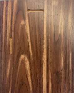 <span class=keywords><strong>Plaque</strong></span> de récompense vierge à finition noyer avec bord biseauté pour bricolage, idéale comme trophée ou <span class=keywords><strong>plaque</strong></span> cadeau - Product Image 4