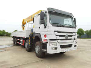 Meilleur prix HOWO 2025 8*4 8X4 14 tonnes 16 tonnes camion-grue à cargaison chariot élévateur à flèche télescopique grue montée camion à <span class=keywords><strong>plateau</strong></span> inclinable de 20 tonnes - Product Image 5