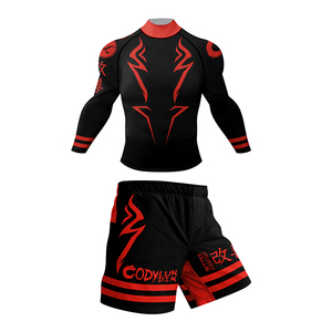 Nouveau rashguard personnalisé pour homme, extensible, UPF50, anti-UV, manches longues, pour MMA, Jiu Jitsu, grappling, BJJ, vêtements de combat - Product Image 5