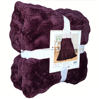 Meistverkaufte Bubble-Throw-Decke Weiche Gemütliche Fleece-Bettdecke Waschbare Warme Decke für Reisen Couch Wohnzimmer Outdoor