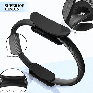 Gym Workout Fitness Equipment Home Studio Pilates Body <strong>Hoop</strong> Magic Circle Pilates Ring