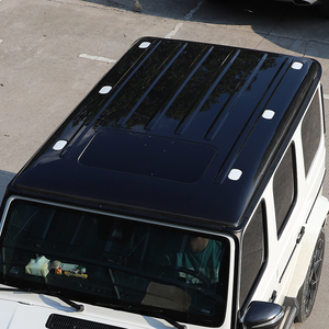 Kit de modification et de mise à niveau de voiture 2019-2024, panneau de protection en fibre de carbone pour le toit arrière, bande décorative pour Benz G63 W464 - Product Image 6