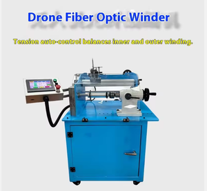 Machine intégrée de bobinage de fibres optiques pour véhicules, avec fonction de pose de colle et de déroulement interne, pour le bobinage de plastique - Product Image 3