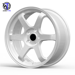Rines <span class=keywords><strong>de</strong></span> Aleación <span class=keywords><strong>de</strong></span> Aluminio <span class=keywords><strong>de</strong></span> 15 16 17 18 19 20 Pulgadas 4x100 4x114.3 5x100 5x108 5X112 5x120 5x114.3 para Autos <span class=keywords><strong>de</strong></span> Carreras - Product Image 3