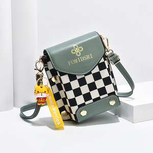 Mode Mini Mädchen Umhängetasche Handy Großhandel Frauen Schulter Handy taschen Zebrast reifen Frauen Umhängetaschen - Product Image 3