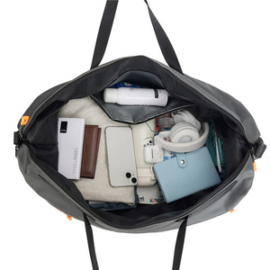 2026 Trendy Men's Large Capacity Crossbody Bags Casual Korean Style Fashionable Nylon with Geometric Pattern Travel Bags - Product Image 3