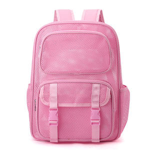Sac à dos en maille personnalisé en stock, sac en maille pour la natation et le fitness, sac pour ordinateur portable en maille respirante, sac de plage. - Product Image 6