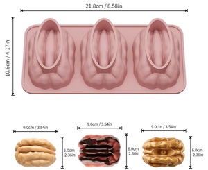 Nouvelles Idées <span class=keywords><strong>Moule</strong></span> à Gâteau en Mousse en Forme de Noyer de 3 Pouces en Silicone Alimentaire Personnalisable et Compatible Four - Product Image 6