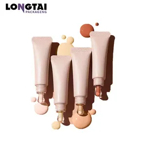 Cosmetic Packaging Plastic Tubes With Dropper Tip Nozzle Tip for Skin Care makeup Serum Foundation Liquid