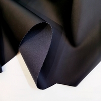 Rouleau de cuir PU artificiel écologique sans solvant à base d'eau, tissu extensible imperméable pour canapé et sacs, inspiré du vinyle noir doux