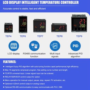Controlador de Temperatura Digital Industrial Inteligente de Alta Resolución con PID - Product Image 2