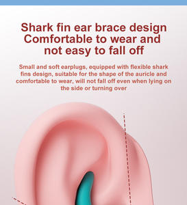 Bouchon <span class=keywords><strong>d</strong></span>'oreille en silicone pour équipement de natation de sécurité avec caractéristiques <span class=keywords><strong>anti</strong></span>-<span class=keywords><strong>eau</strong></span> et <span class=keywords><strong>anti</strong></span>-bruit Protection auditive pour étudiants et enfants - Product Image 5