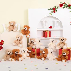 Morismos bán buôn 14-Pack 14 inch mềm nhỏ Gấu bông số lượng lớn sang trọng nhồi bông gấu bó PP bông căng thẳng cứu trợ Quà Tặng - Product Image 6