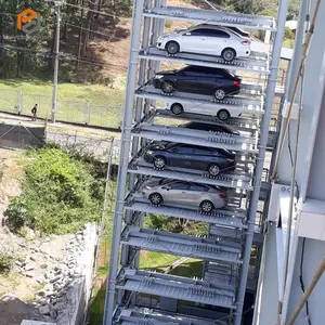 Automated Vertical Parking Equipment Robotic Parking Garage Fully Smart Tower Parking System