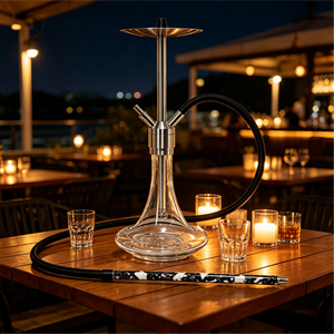 Chicha arabe haut de gamme 69 cm, grande taille, chicha allemande, ensemble chicha en acier inoxydable, stylo chicha portable - En stock - Product Image 1