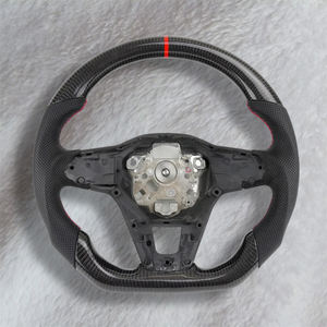 พวงมาลัยคาร์บอนไฟเบอร์อุปกรณ์เสริมสำหรับรถกอล์ฟ VW 8 <span class=keywords><strong>GTI</strong></span> พวงมาลัยรถยนต์ - Product Image 2