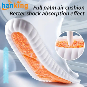 Ehanking Air Cushion TPU Sports Shock Absorption Insoles High Elastic <b>Running</b> Sneaker <b>Pads</b>, Deodorant Comfortable Feet Cushion - Product Image 3