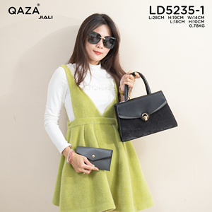 <span class=keywords><strong>QAZA</strong></span> Sacs à Main Chics et Élégants de Bonne Qualité pour Femme, Nouveau Design Cabas Décontracté avec Fermeture Éclair, Sacs de Luxe pour Filles - Product Image 6