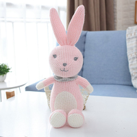 Peluches al por mayor tricot personnalisé Amigurumi ours en peluche dinosaure poupée bébé Crochet jouets en peluche en gros