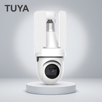 Caméra de sécurité avec ampoule E27, vision nocturne à 360 degrés, WiFi, audio bidirectionnel intelligent Tuya, partage familial