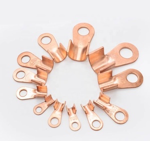 OT5A 10A 20A 40A 60A 80A Open End Terminal Purple Copper Wire <b>Connector</b> <b>Quick</b> Wiring Terminal Block Set - Product Image 3