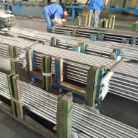 Tube creux chromé dur et affûté pour cylindre hydraulique, tube de distribution d'huile, acier CK45 E355 SAE1045, alésage intérieur miroir haute précision